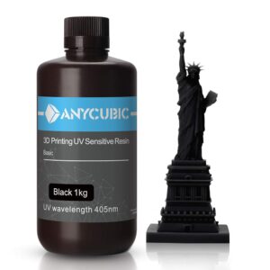 anycubic resin black color example