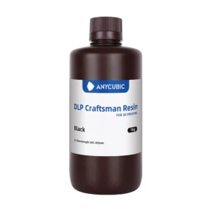 anycubic dlp craftsman black resin bottle example