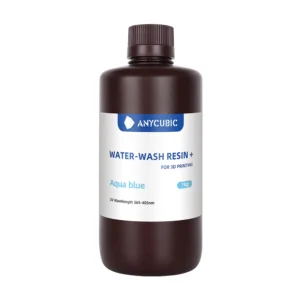 anycubic water wash aqua blue bottle